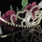 Huge Golden Sweet 15 Crystal Happy Birthday Tiara ;Delicate Sweetheart Crown Regal #57g