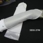 White Finger-less Bridal Gloves ;Satin Lycra Elbow Pearl Bride Gloves #37w