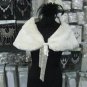 Bridal Faux Fur Shrug : Ivory Shawl Stole ;Wedding Wrap#sh10