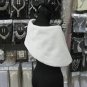 BRIDAL WEDDING OFF WHITE BOLERO FAUX FUR SHRUG ; WEDDING WRAP SHAWL SCARF#sh14