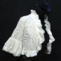 BRIDAL WEDDING OFF WHITE BOLERO ; FAUX FUR SHRUG ; WEDDING WRAP SHAWL SCARF#sh20