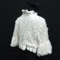 BRIDAL WEDDING OFF WHITE BOLERO ; FAUX FUR SHRUG ; WEDDING WRAP SHAWL SCARF#sh20