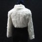 BRIDAL WEDDING OFF WHITE BOLERO ; FAUX FUR SHRUG ; WEDDING WRAP SHAWL SCARF#sh22