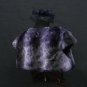 Wedding Sleeve Faux Fur Shawl ;Purple Wedding Bolero Jacket Wrap#sh28Dpu