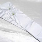 Finger-less Bridal Gloves ;Fancy Elbow Satin Bride Gloves #12W