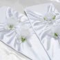 Finger-less Bridal Gloves ;Fancy Elbow Satin Bride Gloves #12W