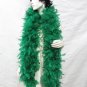 70g Turkey Feather Fringe ;Coque Rooster fluffy Thick Marabou feather boa #f70gr