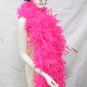70g Turkey Feather Fringe ;Coque Rooster fluffy Thick Marabou feather boa #f70ht