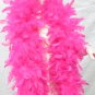 70g Turkey Feather Fringe ;Coque Rooster fluffy Thick Marabou feather boa #f70ht