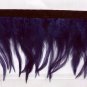 Handmade Turkey feather fringe; fluffy purple marabou Feather boa #Ff24