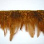 Handmade Turkey feather fringe; fluffy coffee marabou Feather boa #Ff27