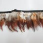 Handmade Turkey feather fringe; fluffy natural marabou Feather boa #Ff34