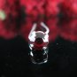 6 PCS BRIDAL HAIRPIN;SILVER RED CRYSTAL WEDDING HAIR PIN #1978r
