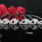 6 PCS BRIDAL HAIRPIN;SILVER CRYSTAL WEDDING HAIR PIN #763b