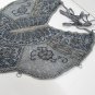 Sexy Beaded Halter Top ; Grey butterfly woman hippie top; fashionable beaded dancing belly top#28