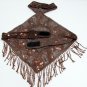 Sexy Beaded Halter Top ; Floral woman hippie top; fashionable sequin beaded dancing belly bar top#18