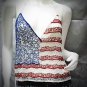 Sexy Halter Top ; woman hippie top; fashionable sequin beaded dancing belly bar top#10