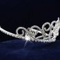 Silver Sweet 15 Rhinestone Crystal Happy Birthday Tiara;Fashion Crown #1050