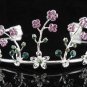 Sparkle Beautiful Silver Wedding Tiara;Elegance Crystal Rhinestone Bridal Tiara ; Bride Regal#903pu