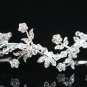Sparkle Beautiful Silver Wedding Tiara;Elegance Crystal Rhinestone Bridal Tiara ; Bride Regal#1192