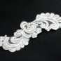 Floral Lace Wedding Headpiece;Ivory Floral Bridal Tiara ; Bride Headpiec#21