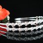 Sparkle Beautiful Silver Wedding Tiara;Elegance Crystal Rhinestone Bridal Tiara ; Bride Regal#1197