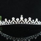 Sparkle Beautiful Silver Wedding Tiara;Elegance Crystal Rhinestone Bridal Tiara ; Bride Regal#6557