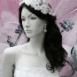 Floral Lace Wedding Headpiece;Ivory Floral Bridal Tiara ; Bride Headpiece#10