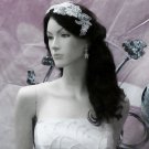 Floral Lace Wedding Headpiece;Ivory Floral Bridal Tiara ; Bride Headpiece#8