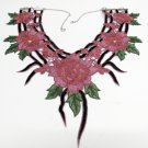 Fashion French Lace Wedding Necklace;Floral Bridal Accessories;Bride Jewelry Embroidery necklace #7