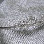 Elegance Peacock Crystal Bridal Tiara ; Silver Rhinestone Wedding Headpiece ;Wedding headband#866