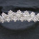 Elegance Peacock Crystal Bridal Tiara ; Silver Rhinestone Wedding Headpiece ;Wedding headband#1069