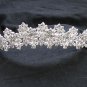 Elegance Peacock Crystal Bridal Tiara ; Silver Rhinestone Wedding Headpiece ;Wedding headband#1069
