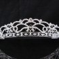 Bridal Tiara;Silver Rhinestone Wedding Headband;Bride Headpiece;bride Hair accessories #4121