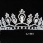 Bridal Tiara;Silver Rhinestone Wedding Headband;Elegance Headpiece;bride Hair accessories #1154