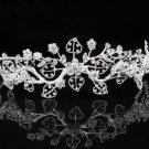 Bridal Tiara;Silver Rhinestone Wedding Headband;Fancy Alloy Headpiece;bride Hair accessories #1321