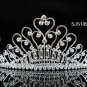 Bridal Tiara;Silver Rhinestone Wedding Headband;Fancy Huge Headpiece;bride Hair accessories #1352