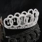 Bridal Tiara;Silver Rhinestone Bride Wedding Headpiece ;Fancy Headpiece;bride Hair accessories#4274