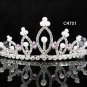 Bridal Tiara;Silver Pearl Rhinestone Wedding Headpiece ;Fancy Headpiece;bride Hair accessories#4721