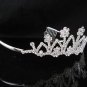 Bridal Tiara;Silver Pearl Rhinestone Wedding Headpiece ;Fancy Headpiece;bride Hair accessories#6919
