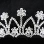 Bridal Tiara;Silver Pearl Rhinestone Wedding Headpiece ;Fancy Headpiece;bride Hair accessories#6919