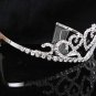 Bridal Tiara;Silver Pearl Rhinestone Wedding Headpiece ;Fancy Headpiece;bride Hair accessories#8561