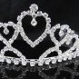 Bridal Tiara;Silver Pearl Rhinestone Wedding Headpiece ;Fancy Headpiece;bride Hair accessories#8561