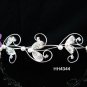 Bridal Tiara;Silver Pearl Rhinestone Wedding Headpiece ;Fancy Headband;bride Hair accessories#4344