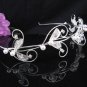 Bridal Tiara;Silver Pearl Rhinestone Wedding Headpiece ;Fancy Headband;bride Hair accessories#4344