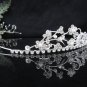 Bridal Tiara;Silver Rhinestone Wedding Headband;Fancy Huge Headpiece;bride Hair accessories#1542