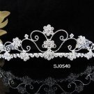 Bridal Tiara;Silver Rhinestone Wedding Headband;Sweetheart Headpiece;bride Hair accessories#540