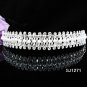 Bridal Tiara;Silver Rhinestone Pearl Wedding Headband ;bride Hair accessories#1271