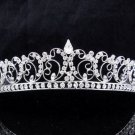 Bride Hair accessories ;Elegance Bridal Tiara;Silver Crystal Rhinestone Wedding Headband#8776