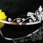 Bride Hair accessories ;Elegance Bridal Tiara;Silver Crystal Rhinestone Wedding Headband#9190